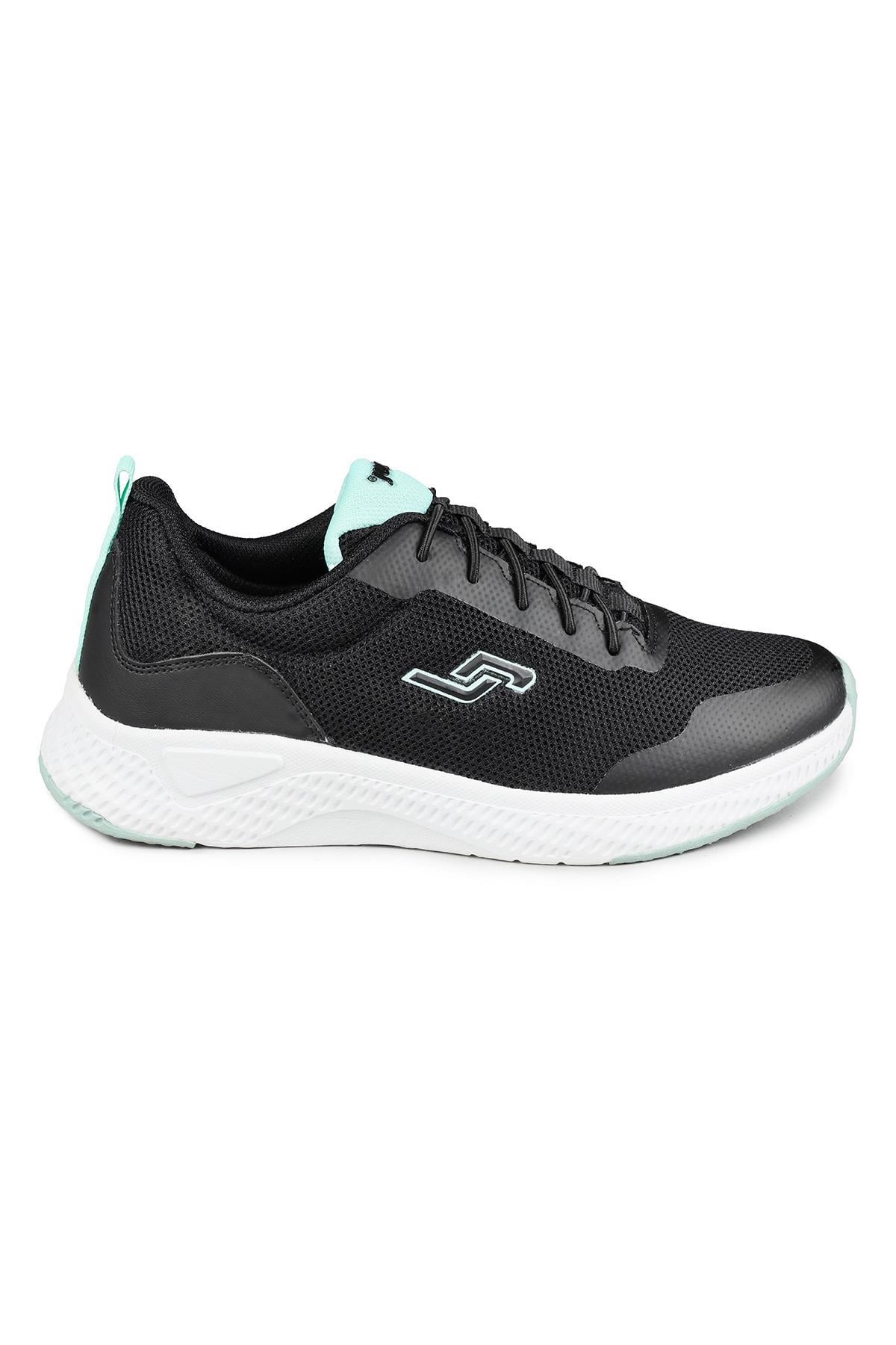 27360 Siyah - Mint Yeşili Kadın Sneaker Günlük Spor Ayakkabı