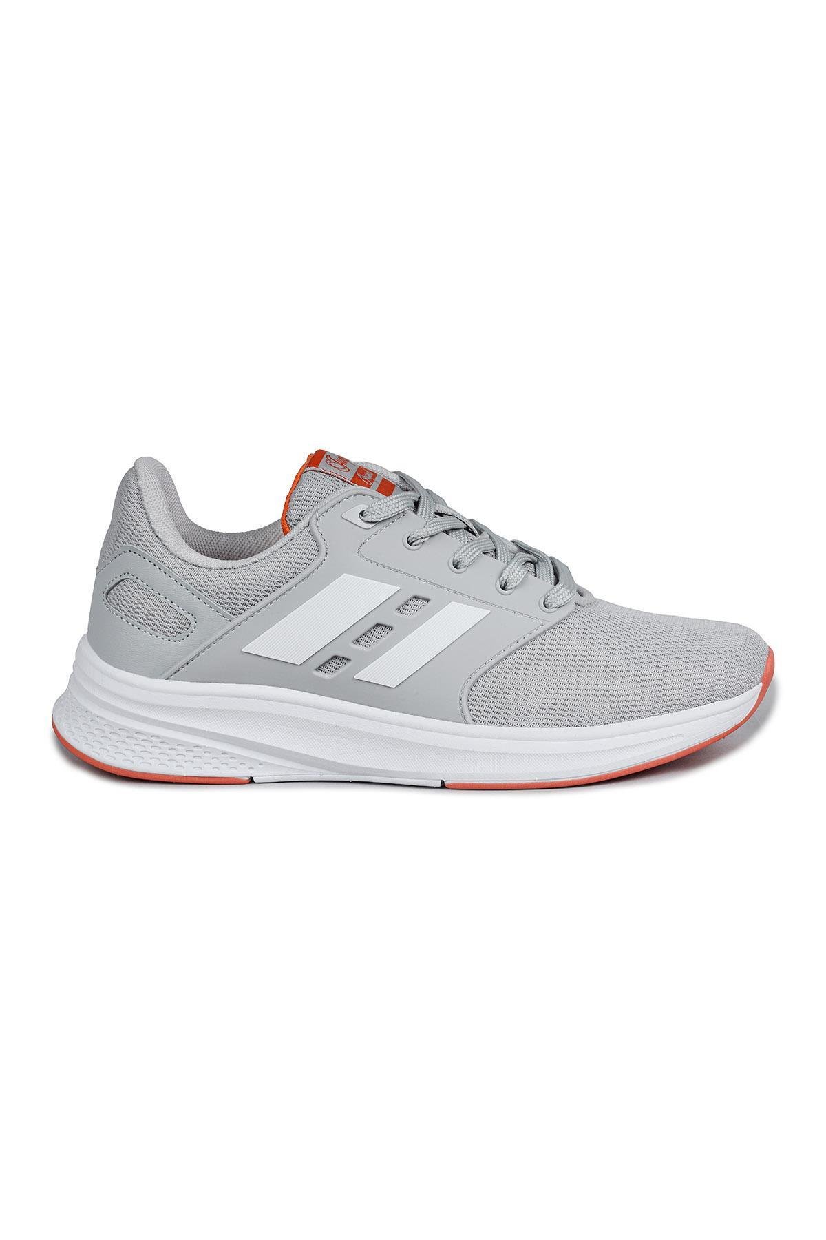 29964 Gri - Beyaz Kadın Sneaker Günlük Spor Ayakkabı