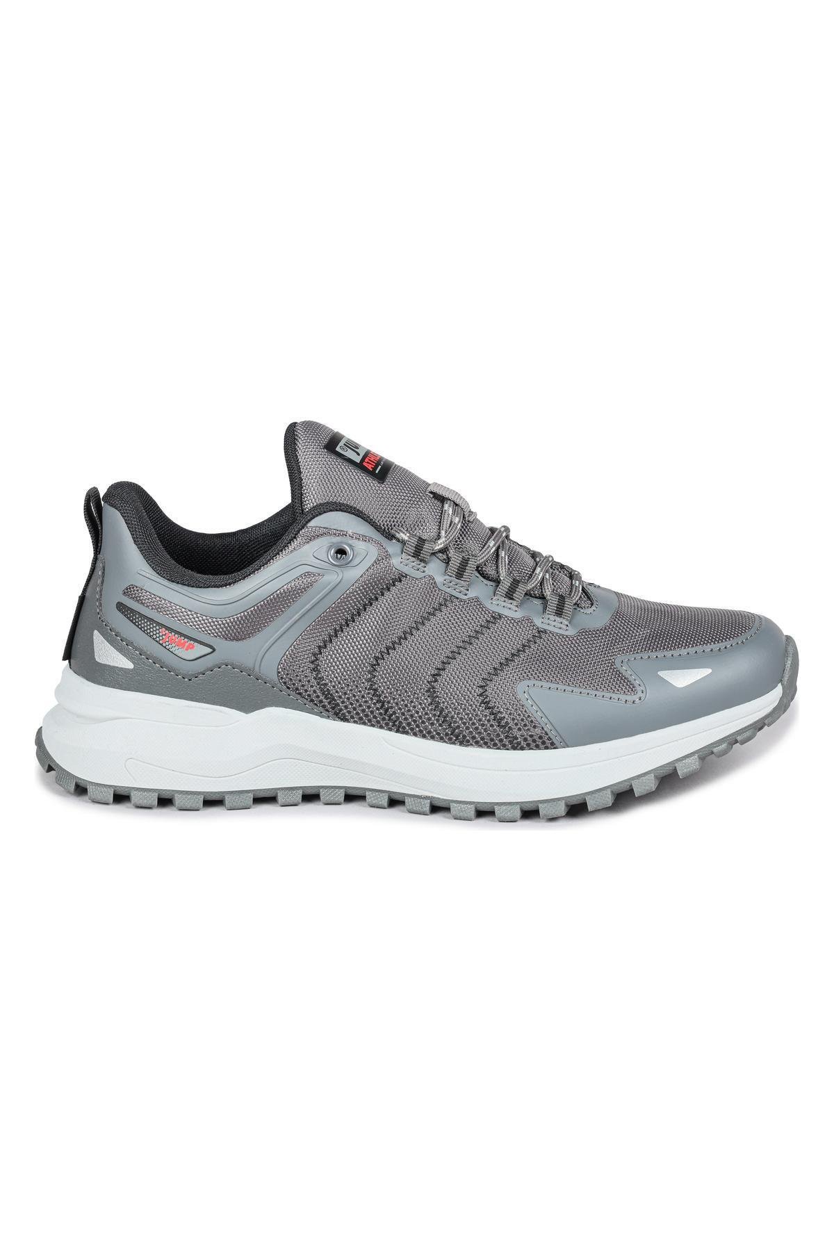 34650 Gri Erkek Sneaker Günlük Spor Ayakkabı