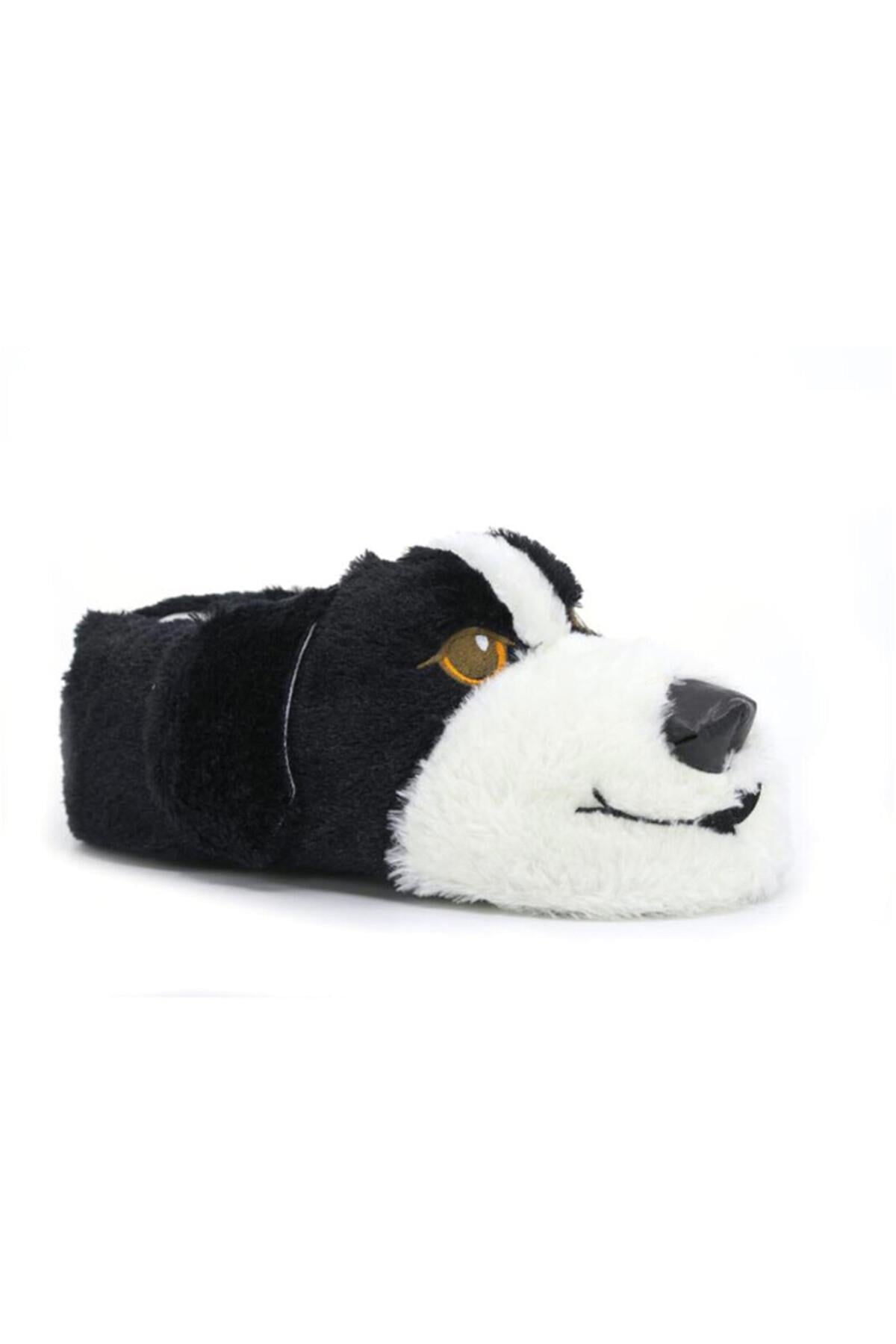 Köpek Figürlü Peluş Ev Ayakkabısı Botu Panduf Unisex