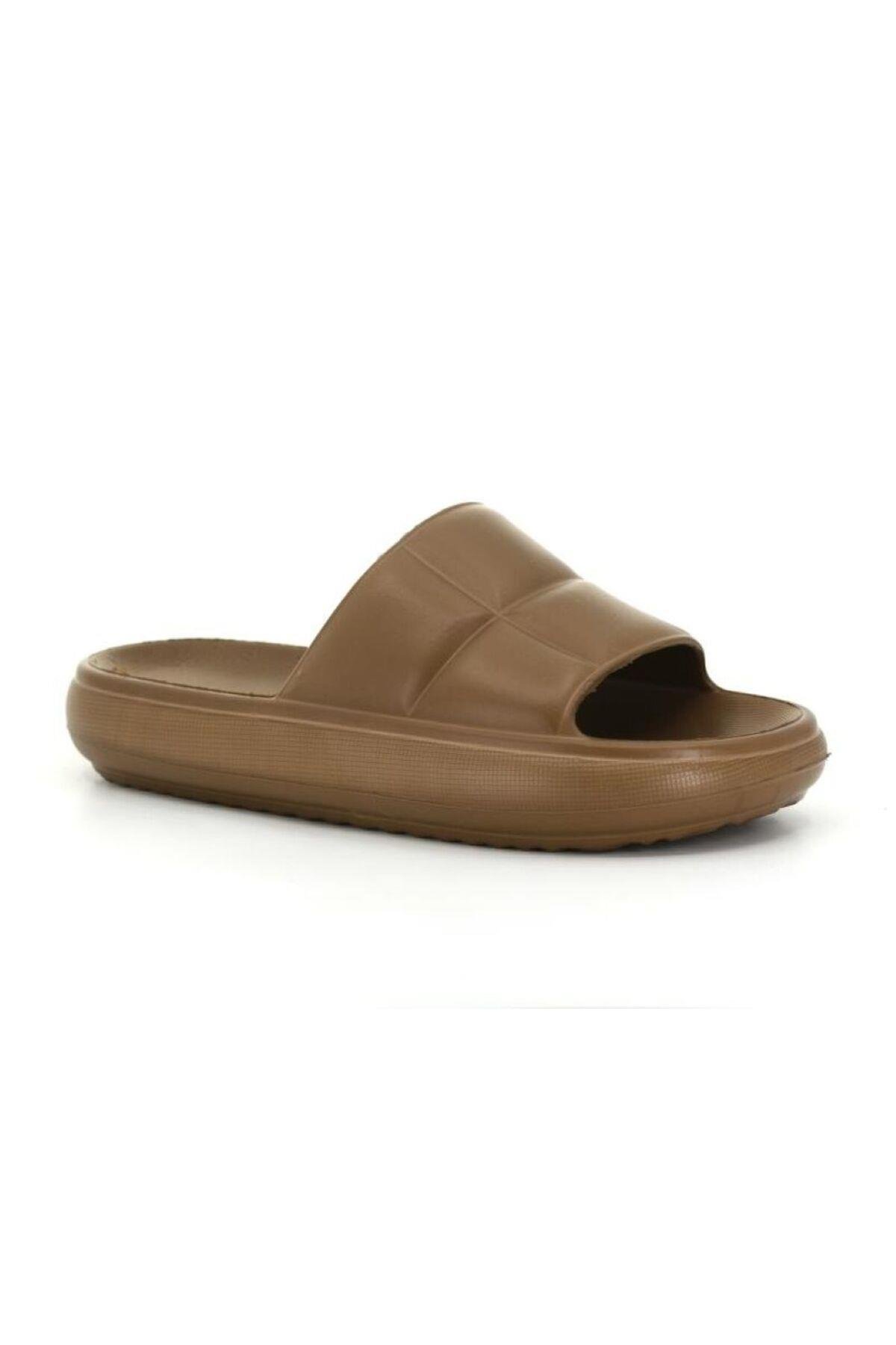 Soelite Hm Model Yumuşak Tabanlı Unisex Slide Bahçe Plaj Havuz Deniz Yazlık Günlük Terlik