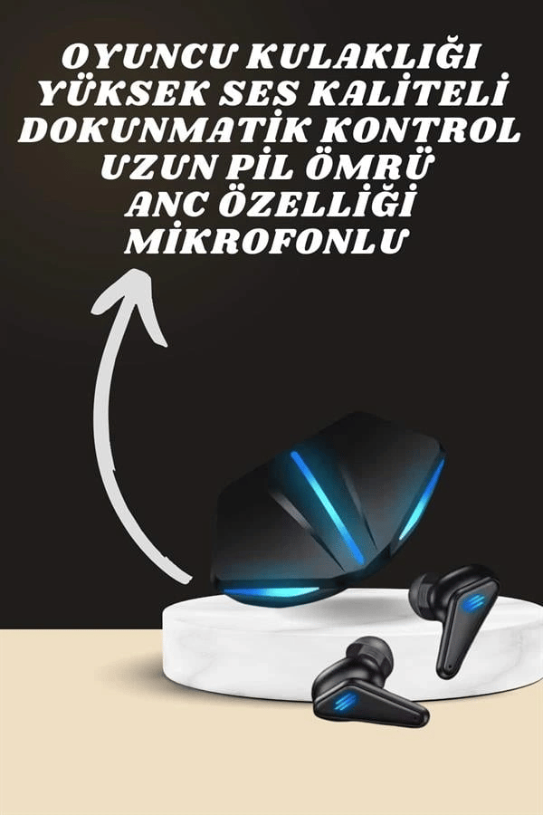 7 Kordonlu Akıllı Saat Ve  Kulaklığı ANC Özelliği Kulak İçi Mikrofonlu Sesli Görüşme