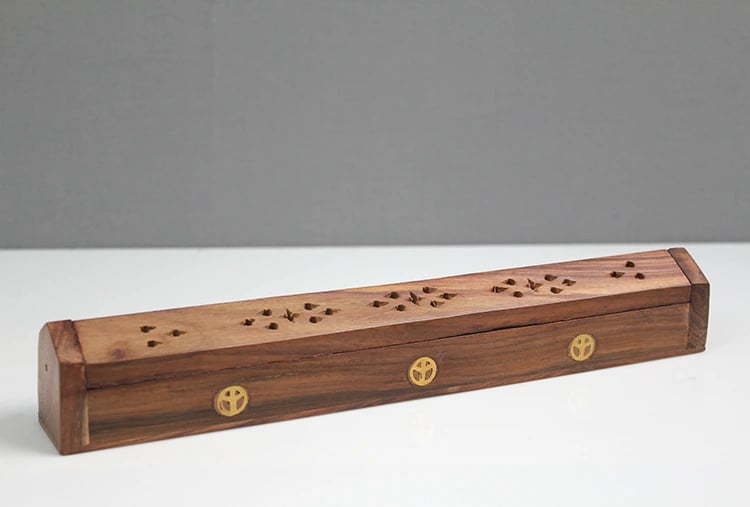 Ahşap Maun Tabut Tütsülük Model 2