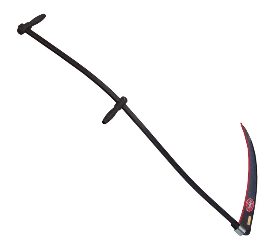 Avusturya Çift Öküz El Tırpanı 60 cm - Saplı 6 Parça Set