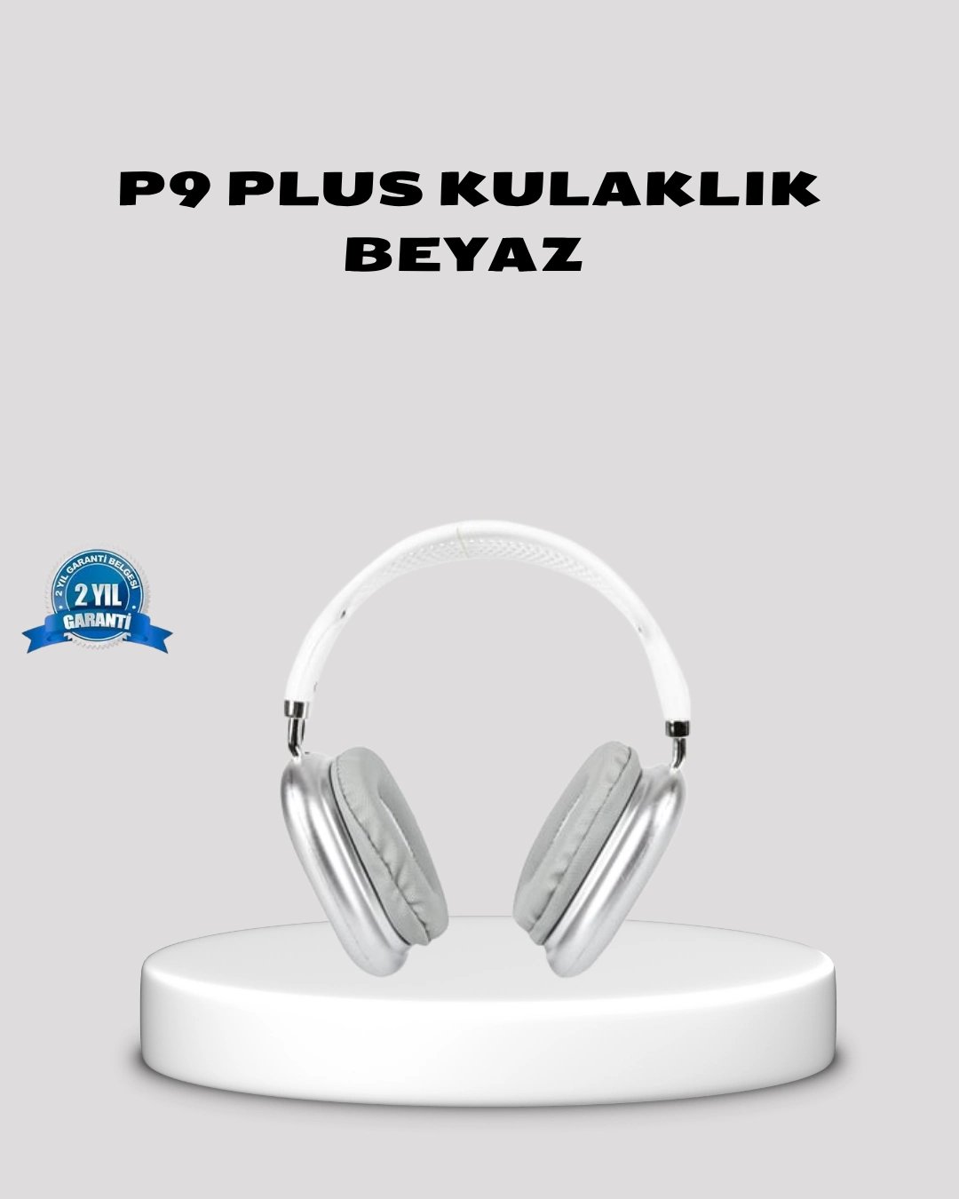 Bluetooth 5.0 Kulak Üstü Kulaklık – Uzamsal Ses, Gürültü Engelleme, Ergonomik Tasarım
