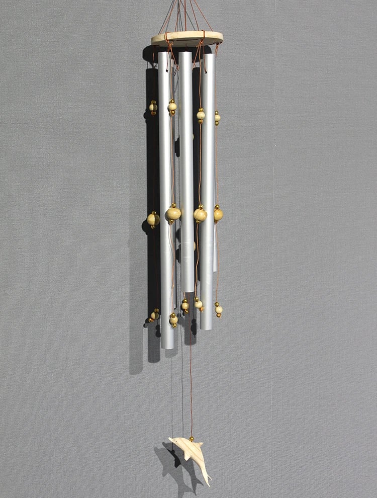 Boncuklu Metal Rüzgar Çanı Model 2