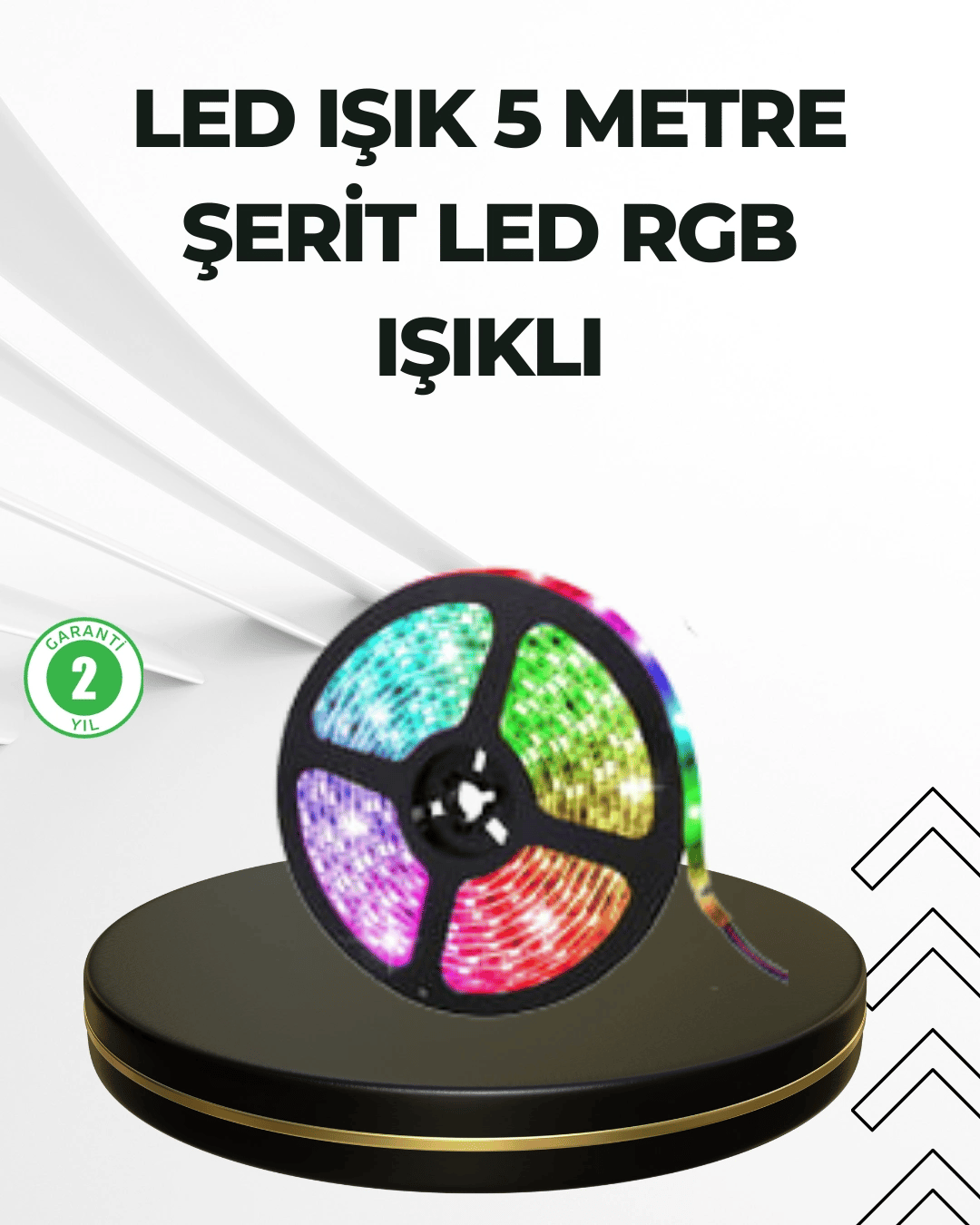 Dekoratif Kumandalı Şerit LED 5 Metre