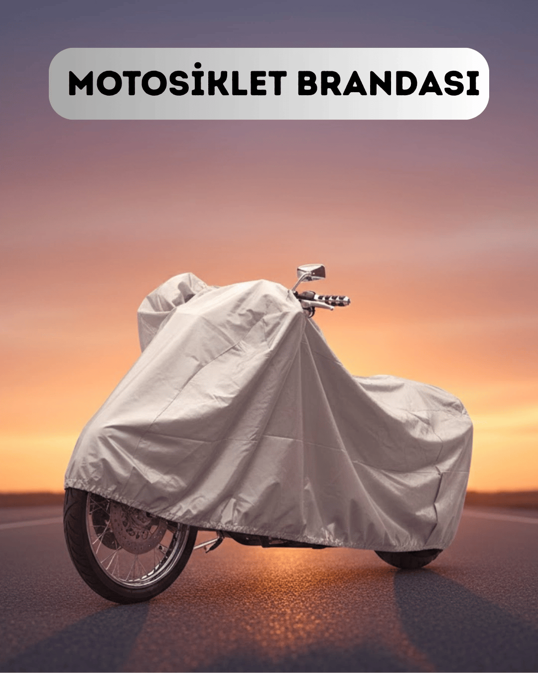 Dış Mekan Uyumlu Motosiklet Brandası Tam Koruma
