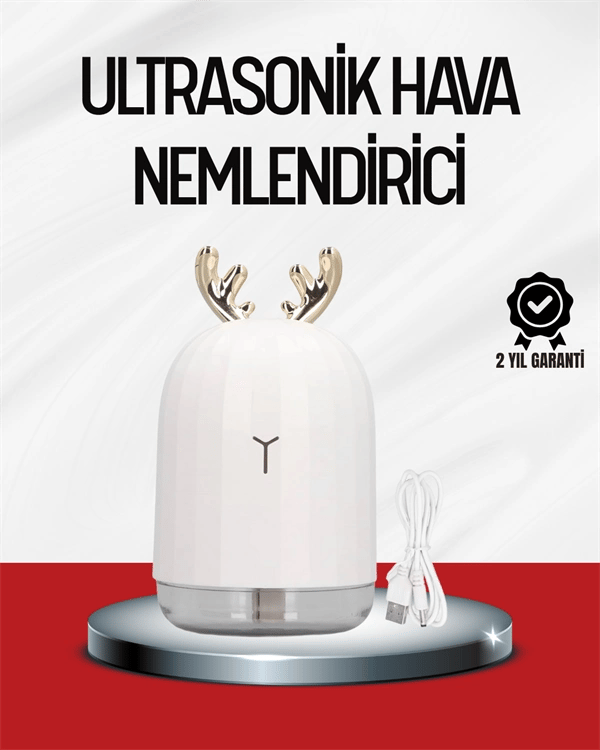 El Tipi USB Mini Soğuk Mist Nemlendirici 220 ml Tank