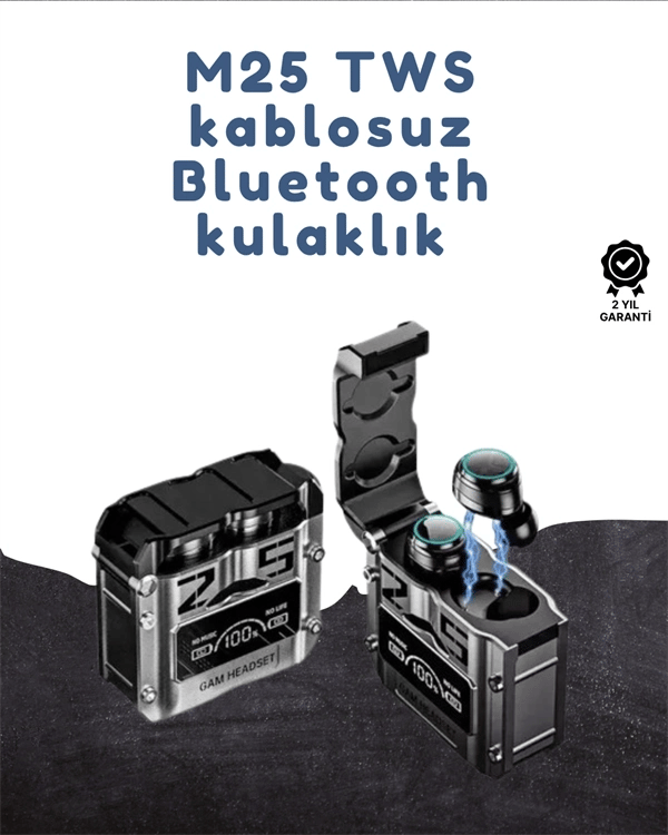 Ergonomik Tasarımlı Bluetooth Kulaklık | Suya Dayanıklı | Dokunmatik Kontrollü