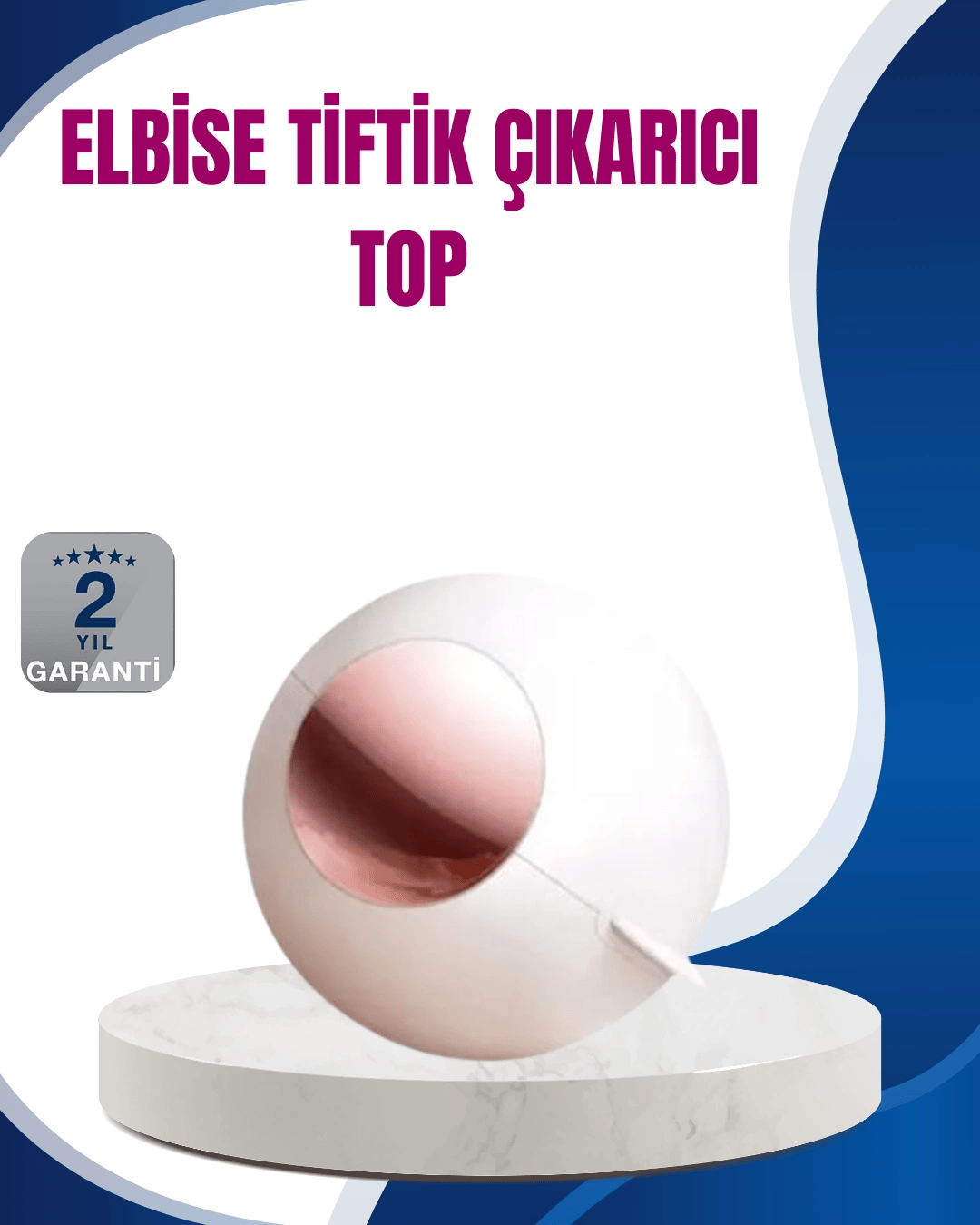 Evcil Hayvan Tüyü ve Tiftik Temizleyici Top – Giysi ve Mobilya İçin