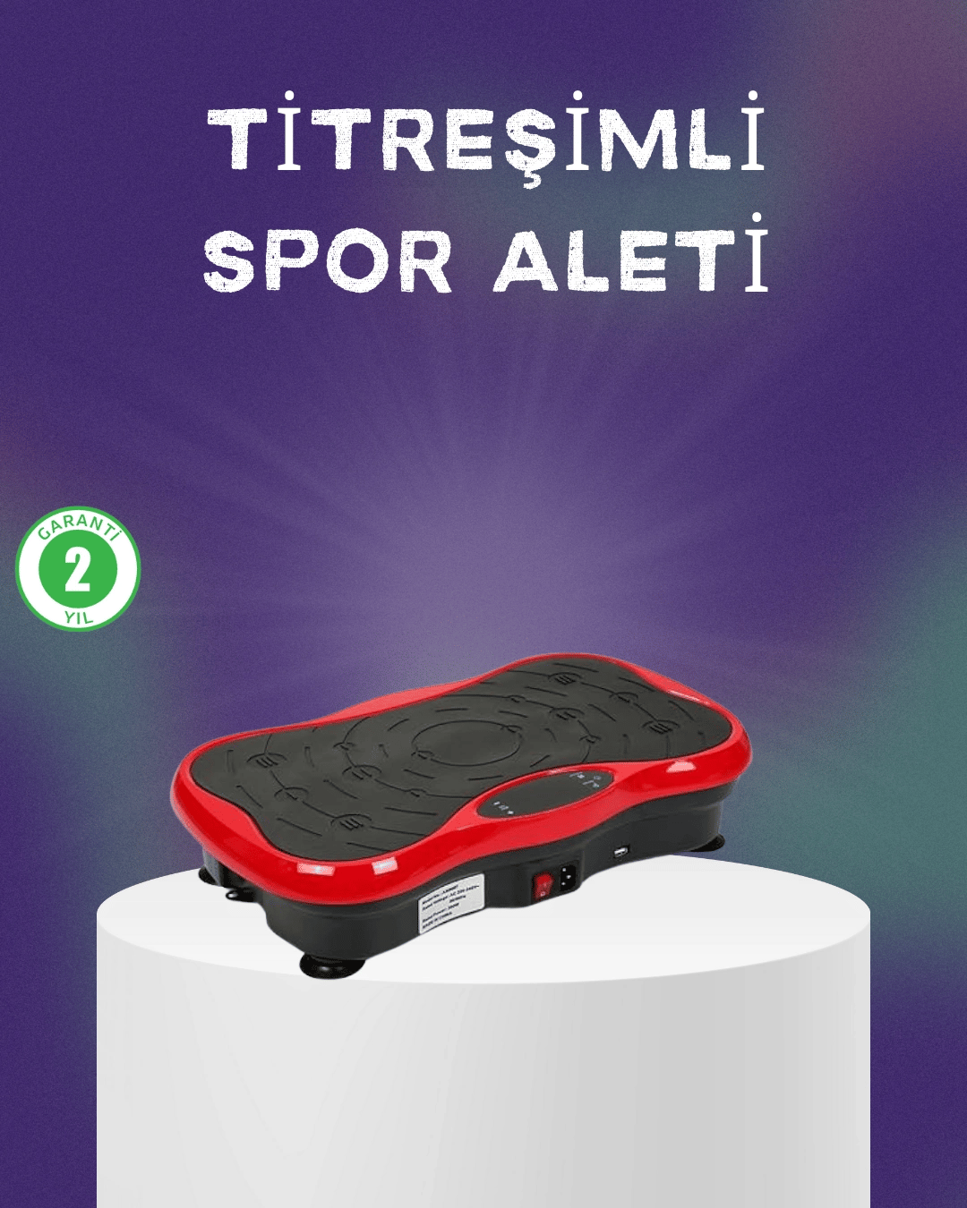 Evde Fitness İçin Titreşimli Plate Spor Platformu