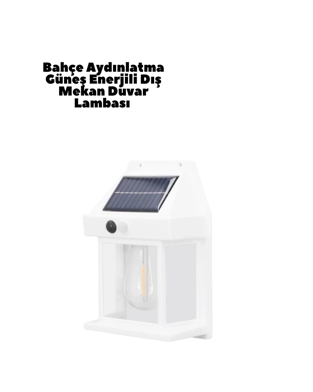 Güneş Enerjili Duvar Lambası BK888