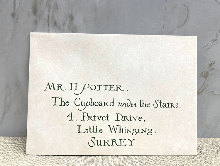 Harry Potter Davet Mektubu 10'lu
