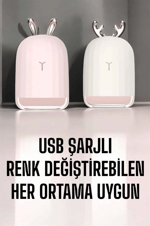 Hava Nemlendirici Aromaterapi Hava Temizleyici Renk Değiştirebilen