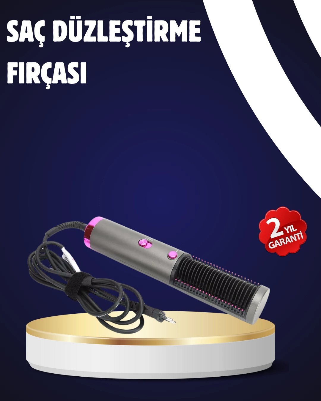 Hızlı Kurutma ve Parlak Saçlar İçin Profesyonel Fırça