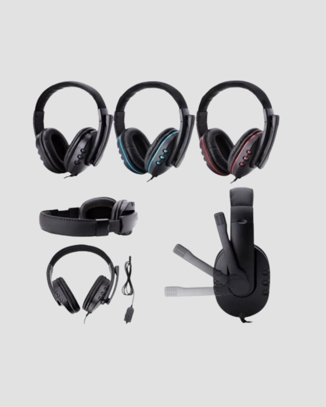 Kablolu  Headset – Net Ses Ayrımı ve Ayarlanabilir Konfor