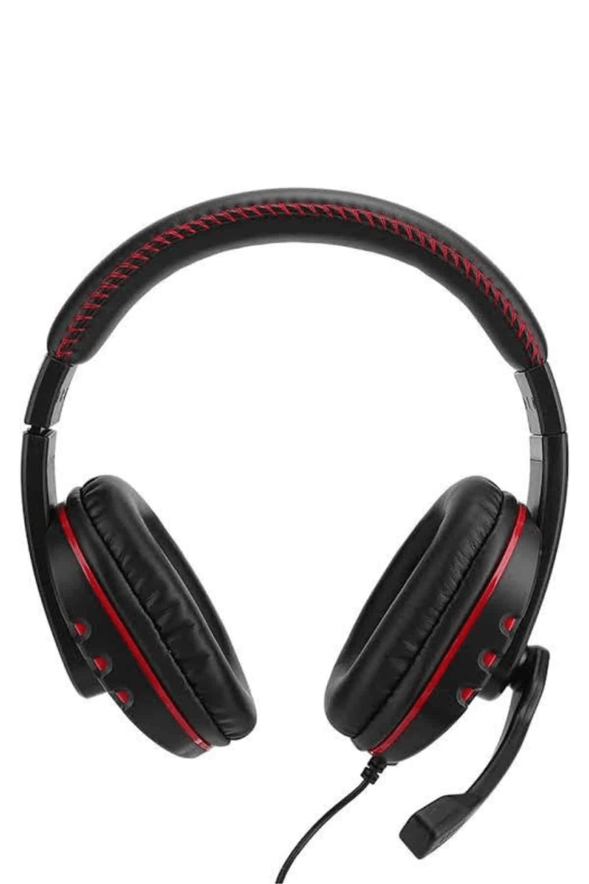 Mikrofonlu  Kulaklık  Kulaklığı Yüksek Ses Kaliteli Stereo Yumuşak Yastıklar