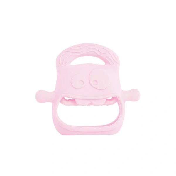 Pembe Bebek Silikon Diş Kaşıyıcı