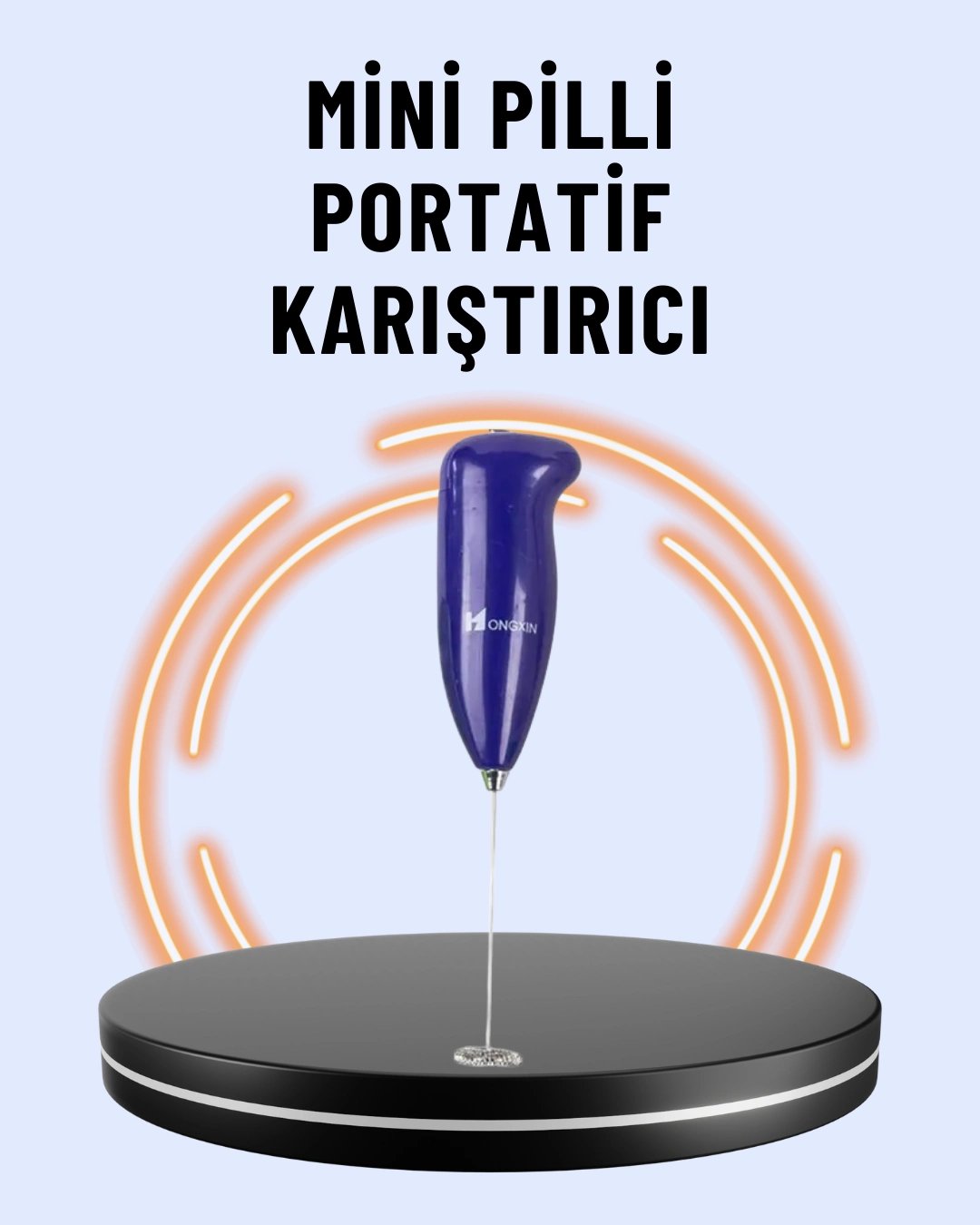 Portatif Kahve Köpürtücü – Latte, Cappuccino, Milkshake ve Puding Yapıcı