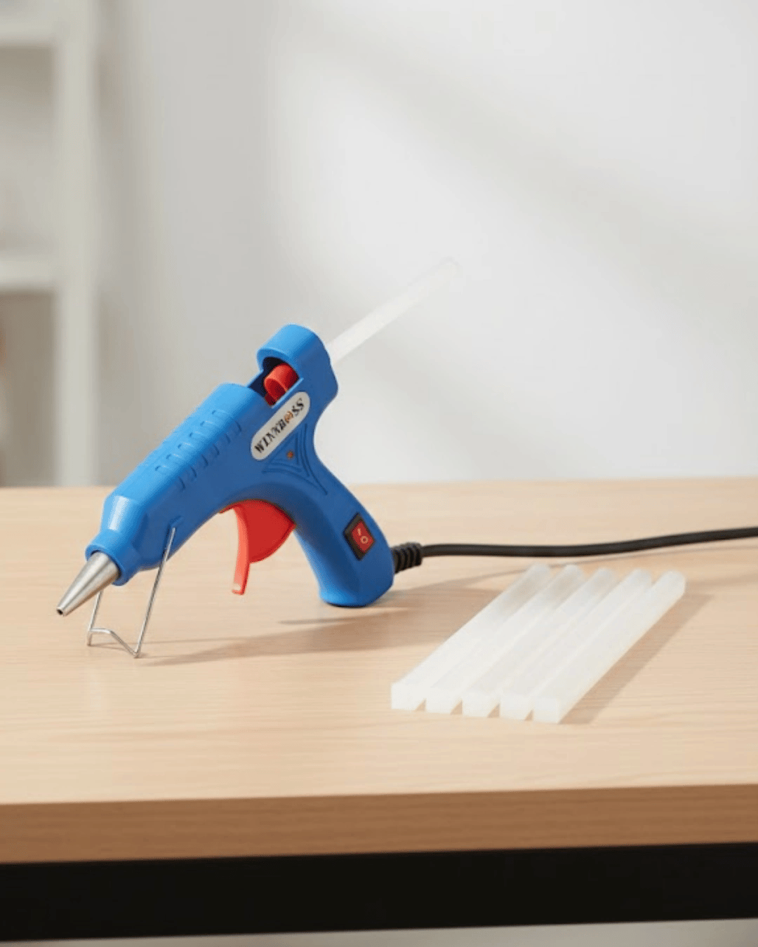 Pratik Kullanımlı 20W Silikon Tabancası 7.5 mm Silikon Uyumlu 5 Adet Hediye Silikon