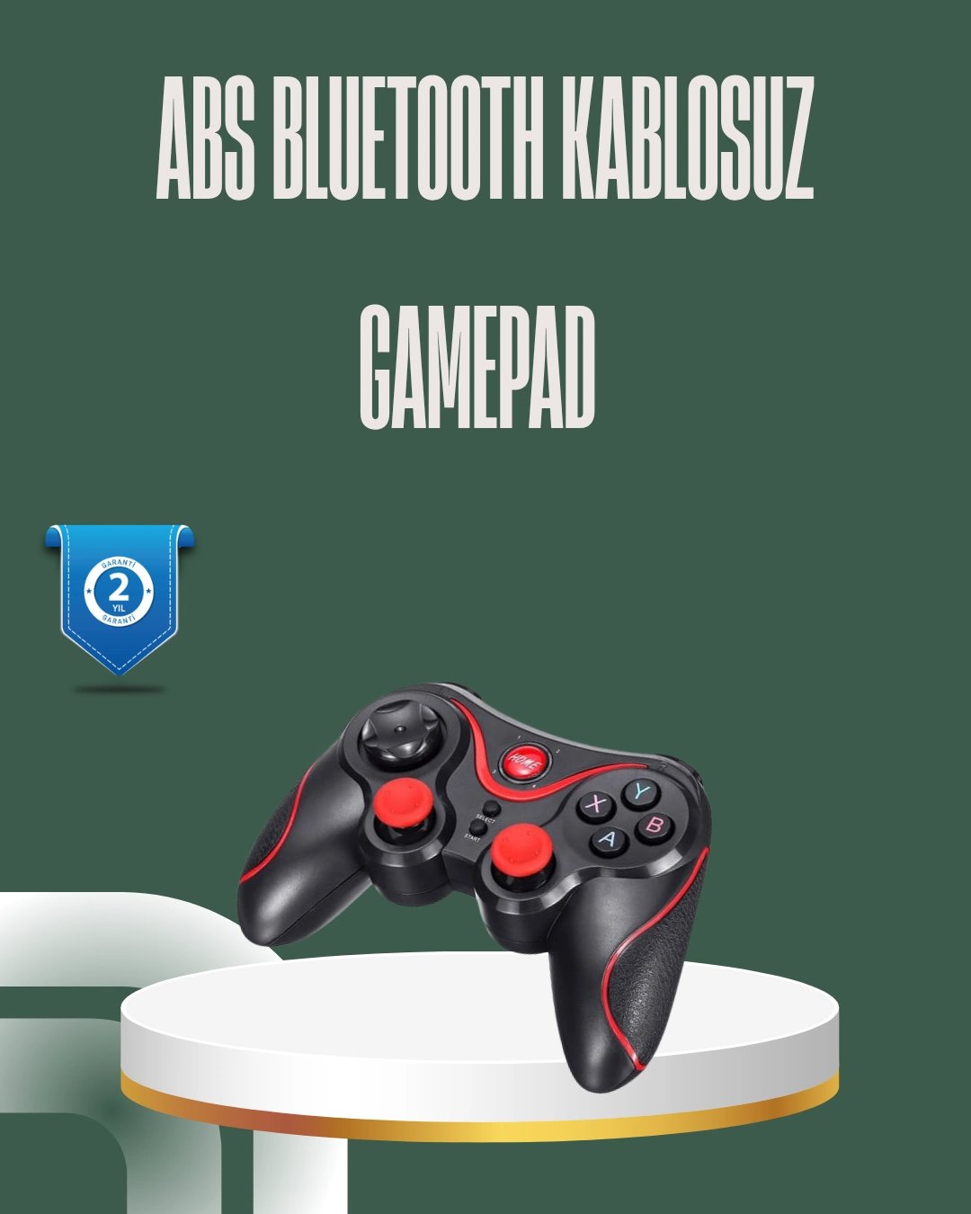 Profesyonel  Kablosuz Gamepad Çoklu Cihaz Desteği