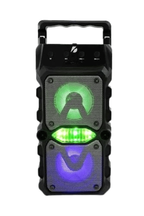 Taşınabilir Kablosuz Bluetooth Hoparlör Uzun Pil Ömrü Led Işıklı