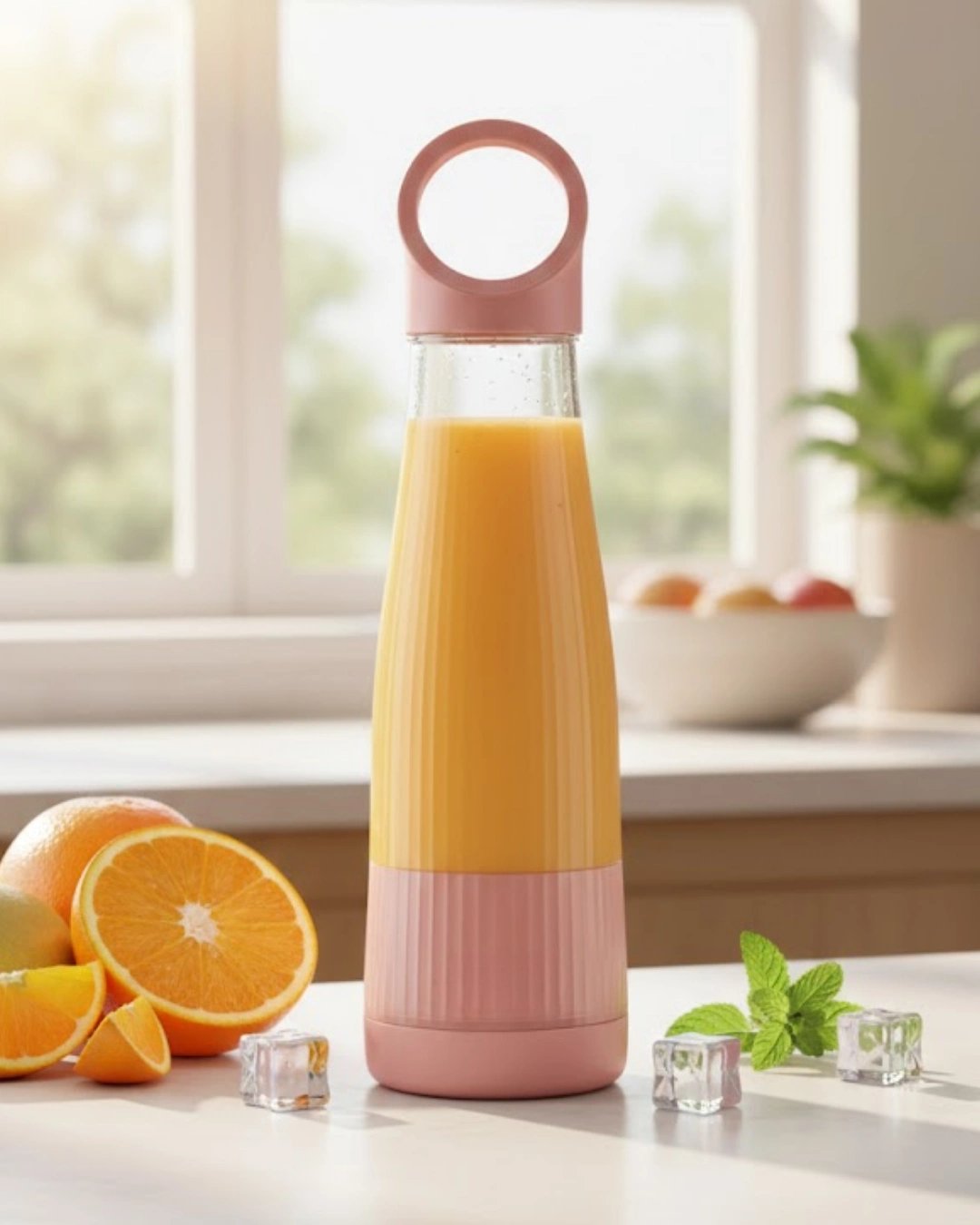 Taşınabilir Smoothie Blender 400 ml USB Şarjlı