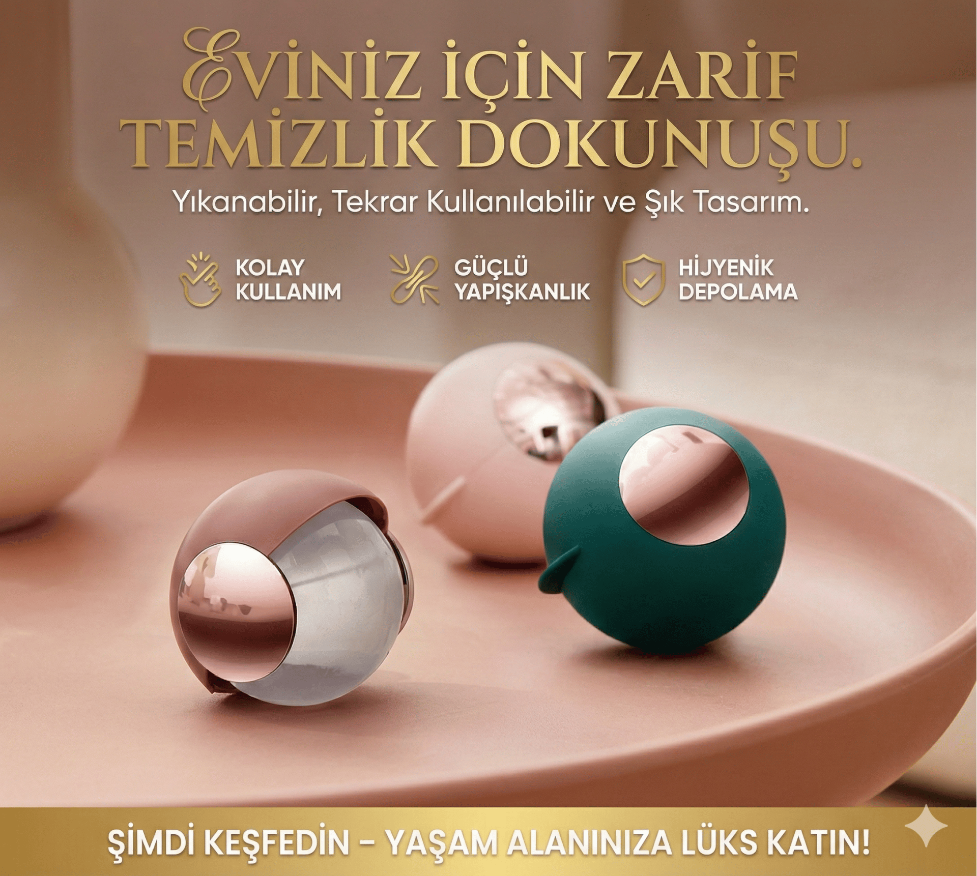 Taşınabilir Yıkanabilir Giysiler Yapışkan Saç Topu