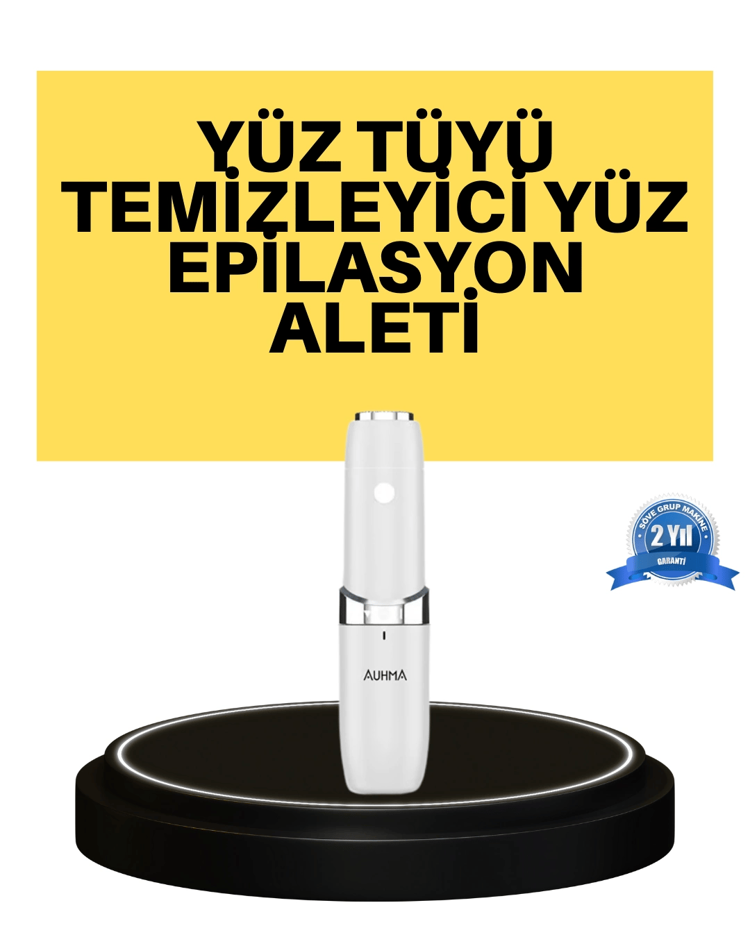 Taşınabilir Yüz Epilatörü Pürüzsüz ve Konforlu Epilasyon
