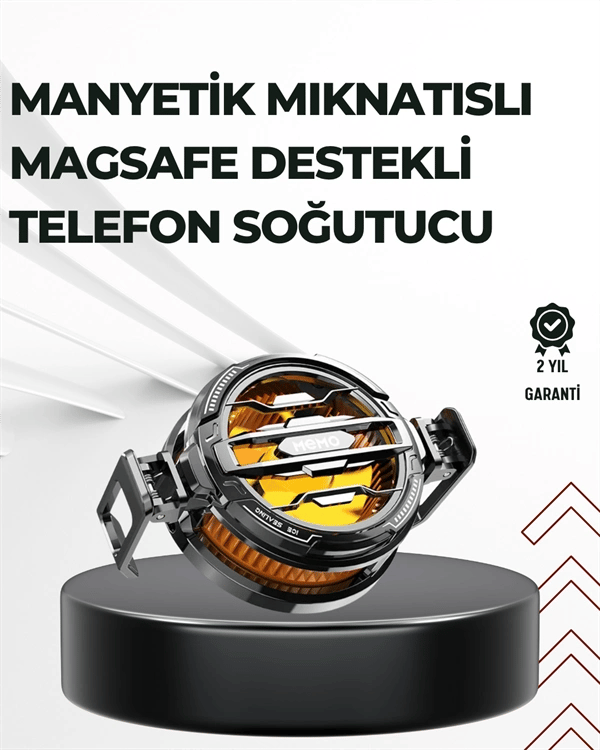 Telefon Soğutucu | LED Işık Efektli | Power Aparatlı | Sessiz ve Taşınabilir Model