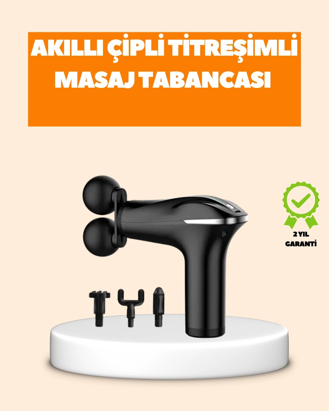 Titreşimli Masaj Aleti Şarjlı Masaj Tabancası Spor Sonrası Kas Gevşetici
