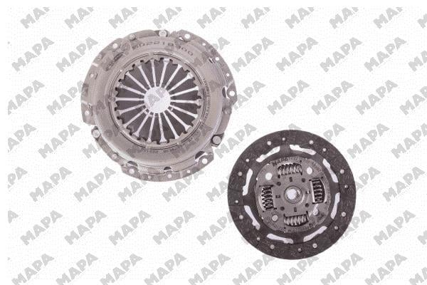 2 Lİ DEBRİYAJ TAKIMI BASKI DİSK FIESTA 1.6i 16V 02/00> 3000951794-826492-621301309