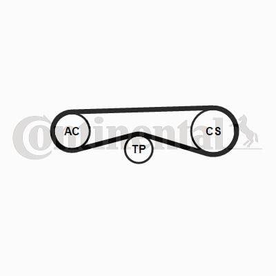 4PK970K1 Multi V-Belt Kit