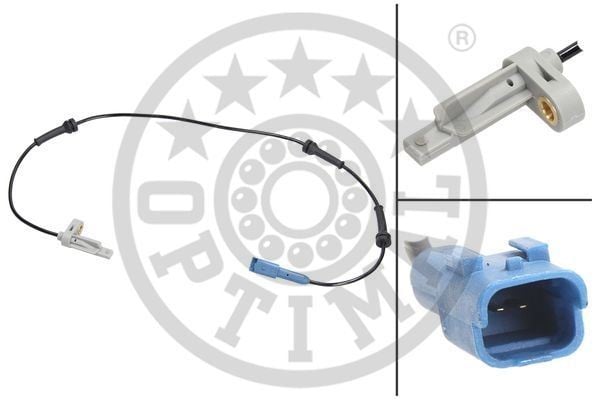 ABS DEVİR SENSÖRÜ ARKA PEUGEOT P206 09/02>03/07