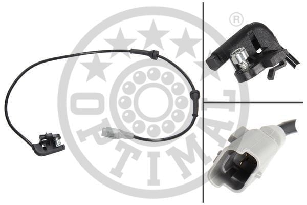 ABS DEVİR SENSÖRÜ ARKA PEUGEOT P307 03>12 CITROEN C4 04>11