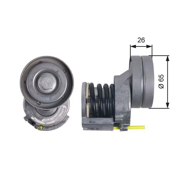 ALTERNATÖR GERGİ RULMANI CADDY III-GOLF V-VI-JETTA III-PASSAT-POLO-TOURAN-OCTAVIA 1.2TFSI-1.4TFSI