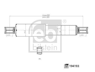 AMORTİSÖR ARKA AKS NİSSAN