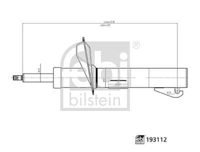 AMORTİSÖR ÖN SOL FORD CONNECT 02>