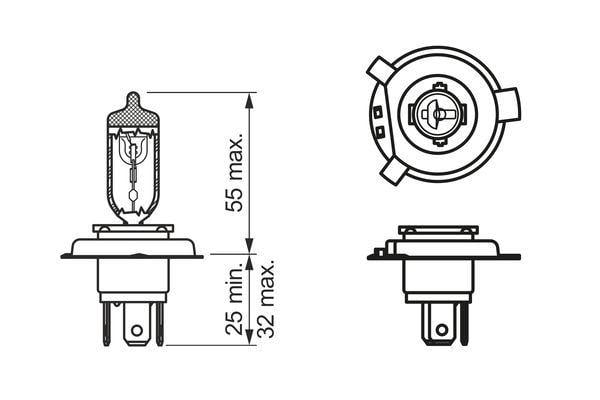 AMPUL ECO HS1 12 V 35/35 W PX43T