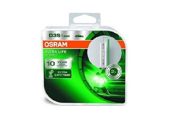 AMPUL GAZ DESARJLI 35W D3S XENARC ULTRALIFE SULT İKİLİ KUTU
