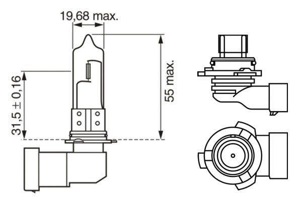 AMPUL PLUS 120 GİGALİGHT HB4 12 V 51 W P22D