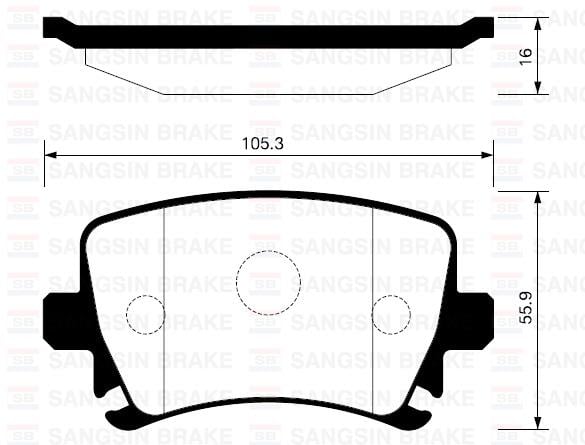 ARKA BALATA PASSAT-CC-CADDY-GOLF5-GOLF6-JETTA-A3-A6-LEON-OCTAVIA-SUPERB 04 >