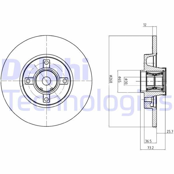ARKA FREN AYNASI ADET PORYALI SENSOR ILE PARTNER-BERLINGO-P308-P5008-P3008 08>C4 PICASSO 1.4-1.6