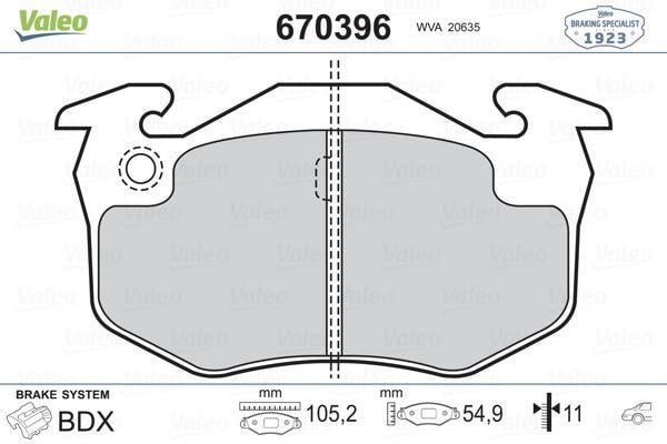ARKA FREN BALATASI PEUGEOT P106 96>04 P205 87>98 P206 00>09 P306 97>01 P309 89>93 CITROEN SAXO 96>04 XSARA 97>05 ZX 92>97 RENAULT R9-R19- MGN I-CLIO I-II İNCE TİP