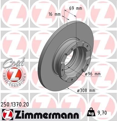 ARKA FREN DISK AYNASI TRANSIT CUSTOM V362 12> ABS LI O.CEKER CAP 308 16