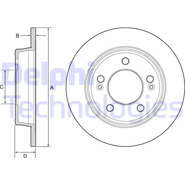 ARKA FREN DİSKİ DOLU TİP HYUNDAI İ30 1.6L G4FD GDİ GAMMA 11-15 / 1.4L 1.6L CRDİ DİZEL 12-16 / ELAN TRA 12-> / KIA CEED 1.6L GDI BENZİNLİ 12-> 1.4L 1.6L CRDİ DİZEL 12-> 262 çap x 5 bijon - Takım dis