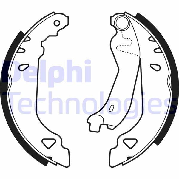 ARKA PABUÇ BALATA TMPR 1.4 1.6 90-96 TİPO 1.4 1.6 1.9 89-95 PUNTO 1.2 1.6 1.7D 94-99 180x32