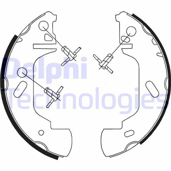 ARKA PABUÇ BALATA TRANSİT T12 2.0-2.5DI-2.5TD 91-98 254x52 GS8629 7132050