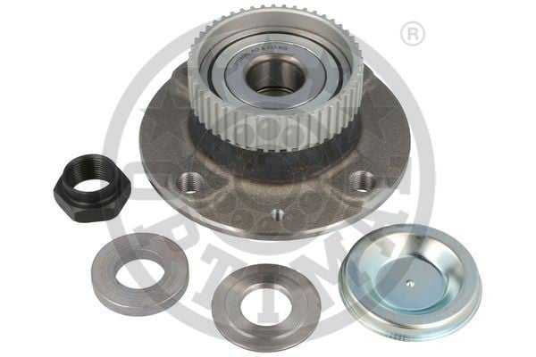 ARKA TEKER PORYASI KOMPLE ABS Lİ PEUGEOT P206 00> 4 BİJON